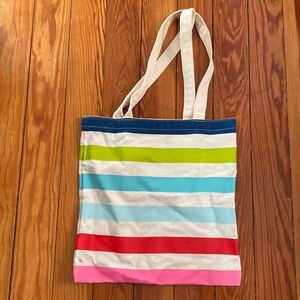 Kate spade canvas tote bag